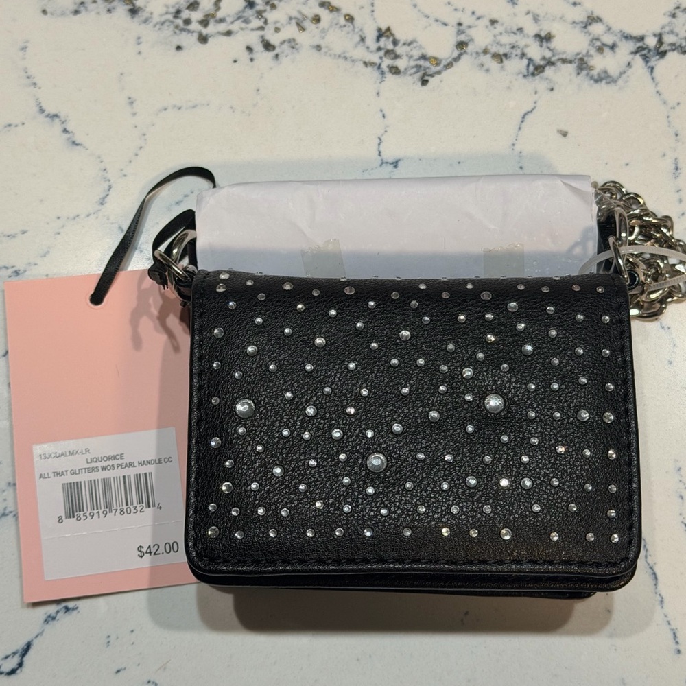 NWT Juicy Couture “All That Glitters” Wallet on a Chain